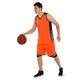 Форма баскетбольная Zelart L044 размер XL рост 165-170 см Orange-Black - изображение 3