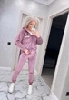 Fashions • Велюровий спортивний костюм Smile Fashions 48 пудра (1822-ді) - зображення 2