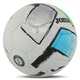 Мяч футбольный №4 PU ламинированный сшит вручную Joma DALI II 400649-211-T4 (№4, серо-зеленый-синий) - изображение 2