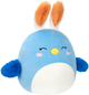 М'яка іграшка Kellytoys Squishmallows Plush Spring Easter Edition Bebe the Blue Bird 19 см (0196566413023) - зображення 2