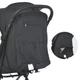 Коляска дитяча прогулянкова MUSE El Camino ME 1118 Black - зображення 9