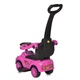 Дитяча каталка-толокар Bambi M 5763L-8 рожевий, з батьківською ручкою - зображення 3