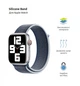 Ремешок ArmorStandart Nylon Band для Apple Watch All Series 42/44/45/49mm Storm Blue (ARM74221) - изображение 2
