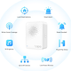 Центральный контроллер умного дома TP-Link Tapo H100 со звонком 220В Wi-Fi Белый - изображение 4