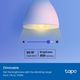 Умная разноцветная LED Wi-Fi лампа с регулировкой TP-Link Tapo L530E(4-Pack) 8.7 Вт / E27 / 806 Лм - изображение 6