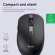 Компьютерная мышь Trust Ozaa Compact Multi-Device Wireless беспроводная 3200 dpi Черный (24819) - изображение 8