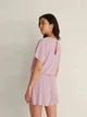 М'який комбінезон у рубчик NA-KD 1013000918 S (108970S) Фиолетовый - изображение 2