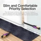 Кабель сетевой Vention Flat Cat.7 RJ45 Интернет кабель (патч-корд, Patch Cable) 10 м Black (ICABL) - изображение 7