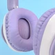 Бездротові навушники "Котячі вушка" CatEar QC-11 з підсвіткою RGB Bluetooth MP3 плеєр Рожеві - зображення 4