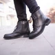 Женские анатомические ботинки Forelli 51152-G черные 36 - изображение 5