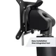 Крiплення Vogels Momo 4137 Monitor Mount Motion+ Black (6982287) - изображение 3