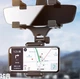 Держатель для телефона на зеркало заднего вида в машину Clip phone Holder, крепление для телефона Черное - изображение 2