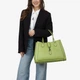 Сумка женская кожаная шоппер большая Regina Notte Shopper 3177 Салатовый - изображение 2