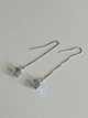 Серьги-протяжки с подвесками Honey Fashion Accessories серебристый (12-154) - изображение 4