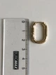 Сережки-овали в стилі мінімалізм "Modern Oval" Honey Fashion Accessories золотистий (120146) - зображення 6