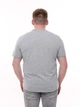 Футболка мужская светло-серая однотонная широкая 6228-8 XL - изображение 2