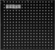 Panel narzędziowy Yato YT-08936 660x700x20 mm perforowany 10x10 mm Czarny (5906083049057) - obraz 1