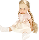 Lalka Baby So Lovely z blond warkoczami 40 cm (5908275184256) - obraz 3