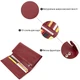 Классический женский кошелек из натуральной кожи ST Leather темно-красного цвета (bg193fash92) - изображение 4