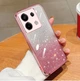 Чехол с блестками и защитой камеры для Xiaomi Redmi Note 13 5G Розовый - изображение 1