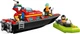 Лего Сіті Рятівний пожежний катер Lego City 60373 - зображення 14