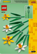 Конструктор Лего Иконик Нарциссы Lego Iconic Daffodils 40747 - изображение 5