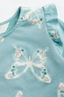 Світшот з воланами бірюзовий Метелики H&M 134-140см (400095819) - зображення 2