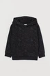 Худі чорний бризки H&M 98-104см (4000095840) - зображення 1