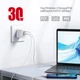 СЗУ Intaleo TCG30GAN 1USB 1Type-C PD 30W 3A QC3.0 White (1283126578274) - зображення 6
