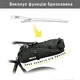 Велосипедная телескопическая сумка подседельная Rhinowalk RK5110BK Черный (RWK-RK5110BK-4434) - изображение 4