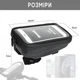Велосумка с каркасом на руль для телефона до 6,5" Rhinowalk E001B Черный (RWK-E001B-4414) - изображение 8