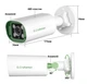 4MP IP PoE Камера видеонаблюдения уличная G.Craftsman 3.6мм - изображение 3