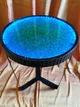 Кофейный столик Изумрудное Сияние с подсветкой RGB Возможность работы от Повербанка Круглый Диаметр 38 см - изображение 10