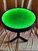 Кофейный столик Изумрудное Сияние с подсветкой RGB Возможность работы от Повербанка Круглый Диаметр 38 см - изображение 11