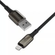 Кабель для Iphone 1м. USB to Lightning Dense Metal 2.4A для зарядки та передачі даних, Proove (CCDM20001101) - зображення 2