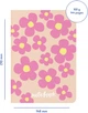 Блокнот Orner «Квітковий» Розовый (orner-2475) - изображение 6