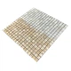 Мраморная мозаика Emperador Light D матовая МКР-4СН (15x15) - изображение 4