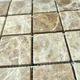 Мраморная мозаика Emperador Light D матовая МКР-3СВ (47x47) - изображение 2