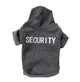 Тонкое худи для собак Pet Style "Security" Серая XL - изображение 1