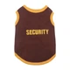 Майка для котов и кошек Pet Style "Security" Коричневая L - изображение 1