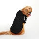 Толстовка для котів однотонна Pet Style "Спорт" Чорна S - зображення 1