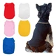 Хлопковая майка для собак Pet Style "Однотон" Синяя 5XL - изображение 2