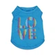 Майка для собак Pet Style "Love" Голубая XS - изображение 1