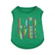 Майка для собак Pet Style "Love" Зелена XL - зображення 1