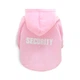 Худи для котов и кошек Pet Style "Security" Розовый XL - изображение 1