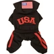 Спортивный костюм комбинезон для собак Pet Style "USA" Черный M - изображение 2