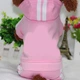 Спортивный костюм для котов и кошек Pet Style "Adidog" Розовый XL - изображение 3