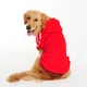 Толстовка для котів однотонна Pet Style "Спорт" Червона M - зображення 1