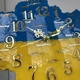 Часы настенные из эпоксидной смолы "Карта Украины" 50х34 см (033-50) - изображение 5