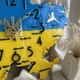 Часы настенные из эпоксидной смолы "Карта Украины" 60х40 см (042-60) - изображение 2